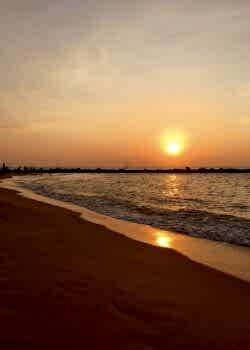 sunset Каспийское побережье авиа из НН 13 июня 2025 года